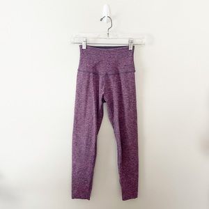 Beyond Yoga High Rise Crop Leggings Spacedye Purple